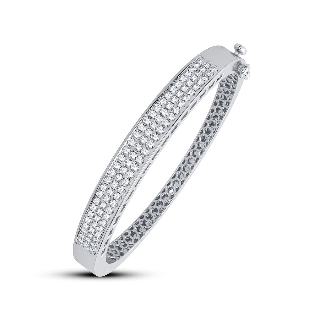 14K 2.00CT Diamond Bangle